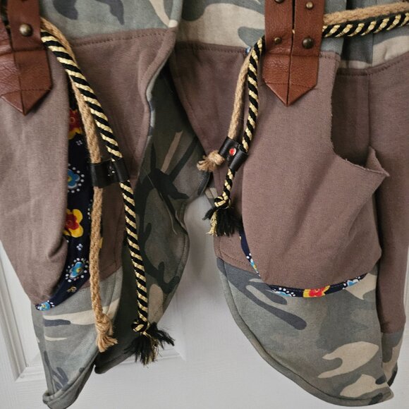 West Soul Design Factory Women's Funky 100% Cotton Jersey Jacket Size M - Picture 4 of 10